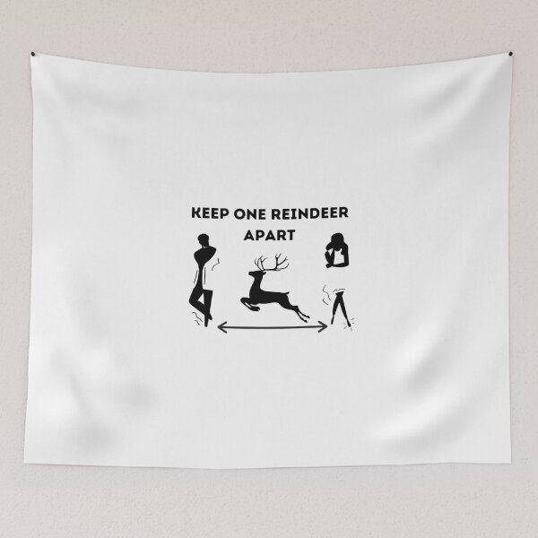 Item preview, Keep One Reindeer Apart designed and sold by ImperialBaron.