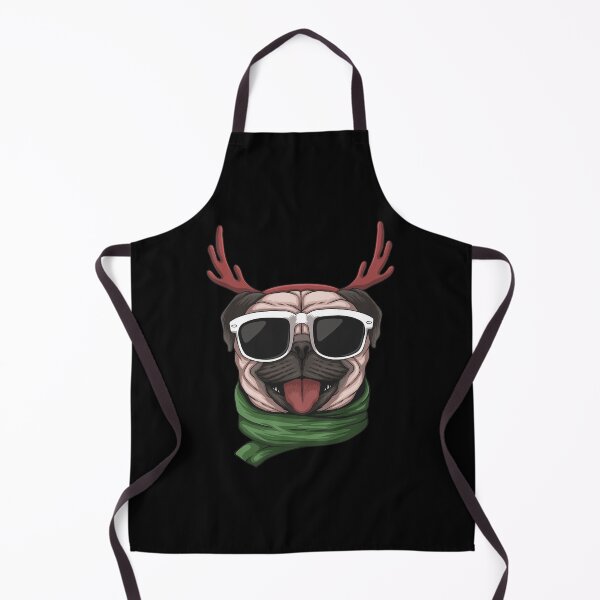 Item preview, Pug in the Christmas spirit designed and sold by Phate86.