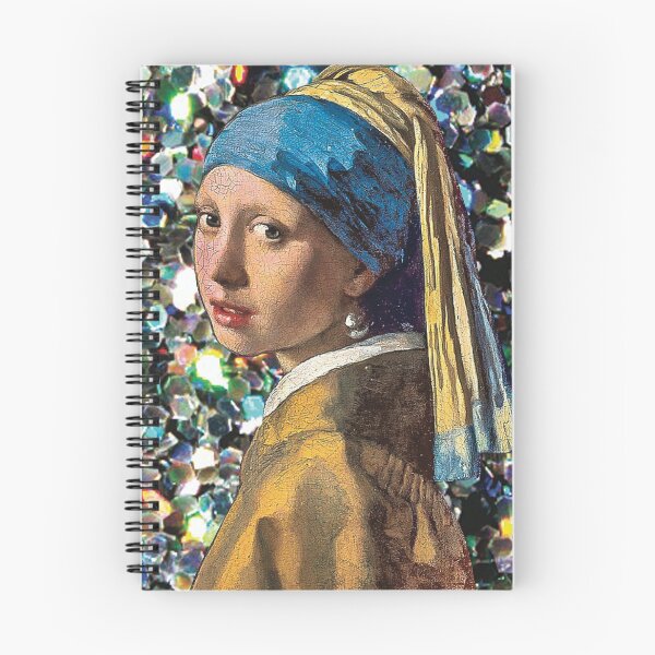 Item preview, Glitter Girl with a pearl earring designed and sold by Sshara.