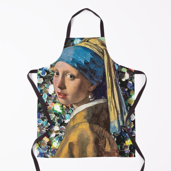 Item preview, Glitter Girl with a pearl earring designed and sold by Sshara.