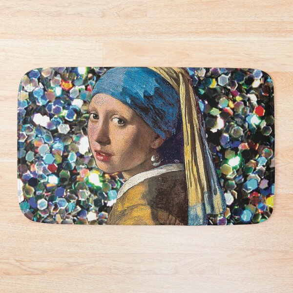 Item preview, Glitter Girl with a pearl earring designed and sold by Sshara.