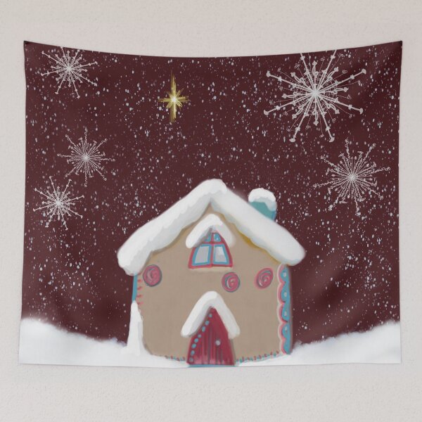 Item preview, Gingerbread House designed and sold by sueshormanart.