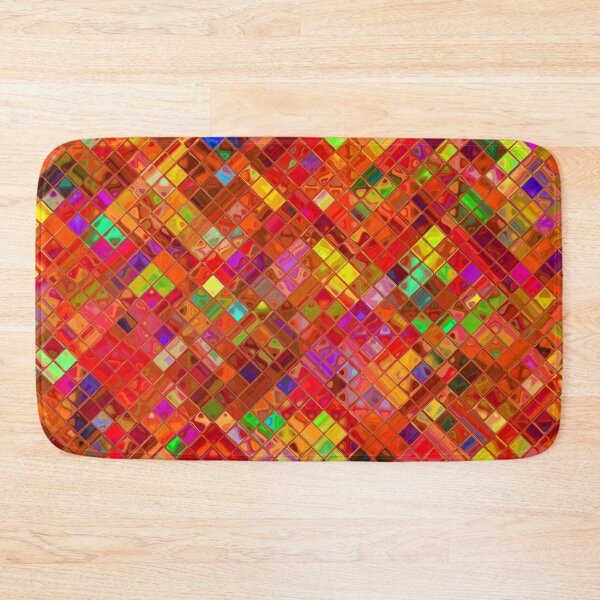 Item preview, Psychedelic 70's Mosaic Tiling Pattern designed and sold by Dator-Abstracts.