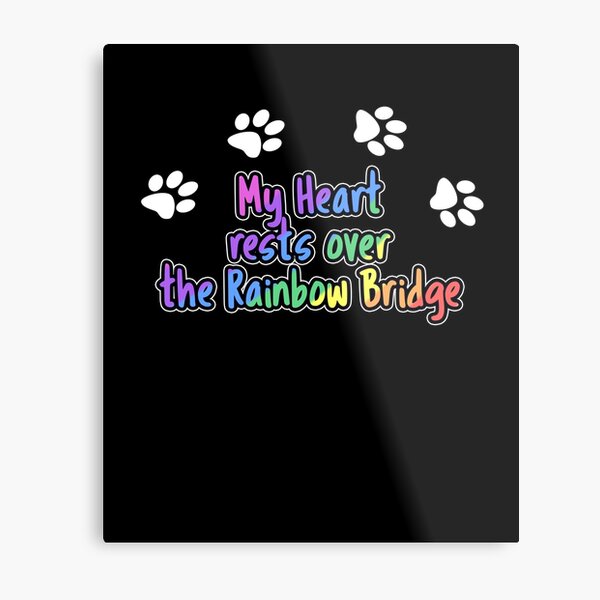 Download The Rainbow Bridge Metal Prints Redbubble