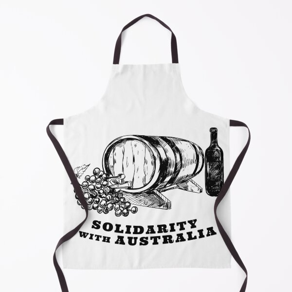 Item preview, SOLIDARITY WITH AUSTRALIA WINE AND SUPPORT OF FREEDOM AND HUMAN RIGHTS designed and sold by thebaronart.