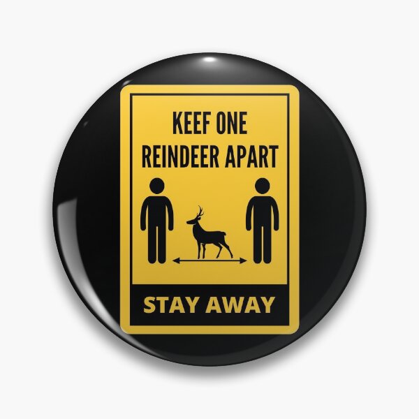 Item preview, Keep One Reindeer Apart ; Funny Gift for Christmas Shirt designed and sold by Rizwandogar.