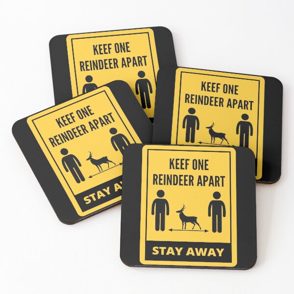 Item preview, Keep One Reindeer Apart ; Funny Gift for Christmas Shirt designed and sold by Rizwandogar.