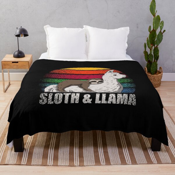 Item preview, Sloth and Llama Retro designed and sold by Phate86.