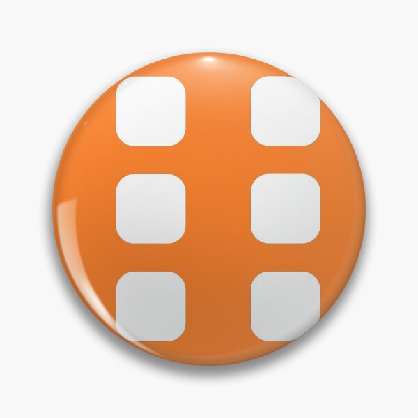Item preview, Orange square pattern designed and sold by BlueHut.