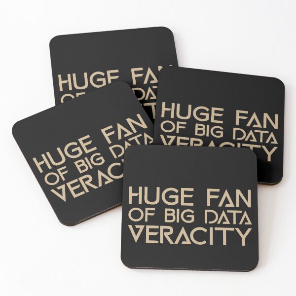 Item preview, Huge Fan of Big Data Veracity Funny Gift Idea  designed and sold by Christof  Hall.