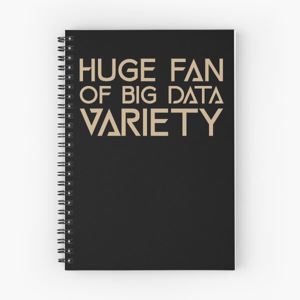 Artikelvorschau, Riesiger Fan von Big Data Variety Lustige Geschenkidee entworfen und verkauft von Christof Hall.