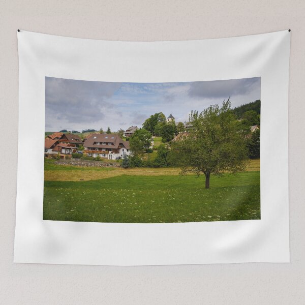 Item preview, picturesque village in Black Forest designed and sold by svanaerschot.