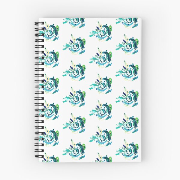 Item preview, "Cyclone in Green and Blue 1" (2015) designed and sold by hookneye.