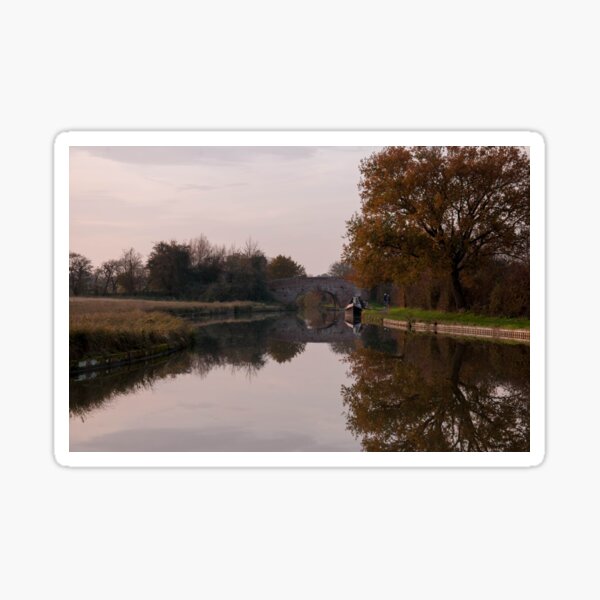 Grand Union Canal Photography Sticker
