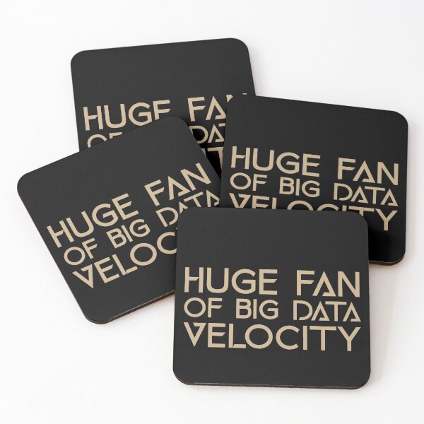 Item preview, Huge Fan of Big Data Velocity Funny Gift Idea  designed and sold by Christof  Hall.