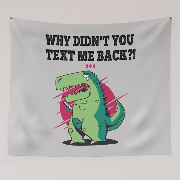 Item preview, Texting T-Rex Has Small Arms designed and sold by Frosty1489.