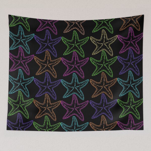 Item preview, Colorful starfish for beach lovers designed and sold by DaughterofYah.