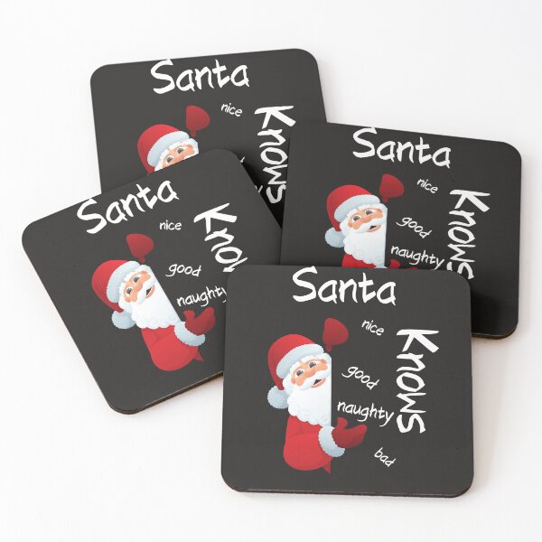 Item preview, Santa Knows Tees designed and sold by Shevonda Thomas.