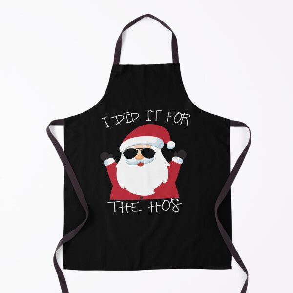 Item preview, I DID IT FOR THE HO'S Funny Christmas Quarantine Gif designed and sold by AYMEDD.