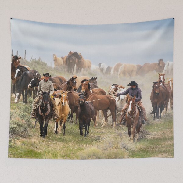 Artikelvorschau, Cowboys and Horses Roundup entworfen und verkauft von ScienceSource.