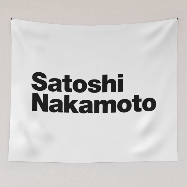 Item preview, Satoshi Nakamoto (black) designed and sold by dudethecreator.