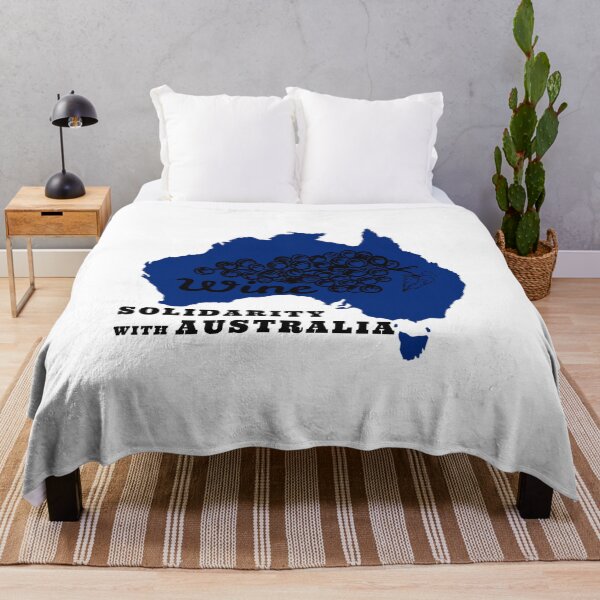 Item preview, SOLIDARITY WITH AUSTRALIA WINE AND SUPPORT OF FREEDOM AND HUMAN RIGHTS designed and sold by thebaronart.