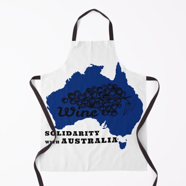 Item preview, SOLIDARITY WITH AUSTRALIA WINE AND SUPPORT OF FREEDOM AND HUMAN RIGHTS designed and sold by thebaronart.
