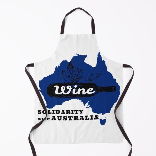 Item preview, SOLIDARITY WITH AUSTRALIA WINE AND SUPPORT OF FREEDOM AND HUMAN RIGHTS designed and sold by thebaronart.