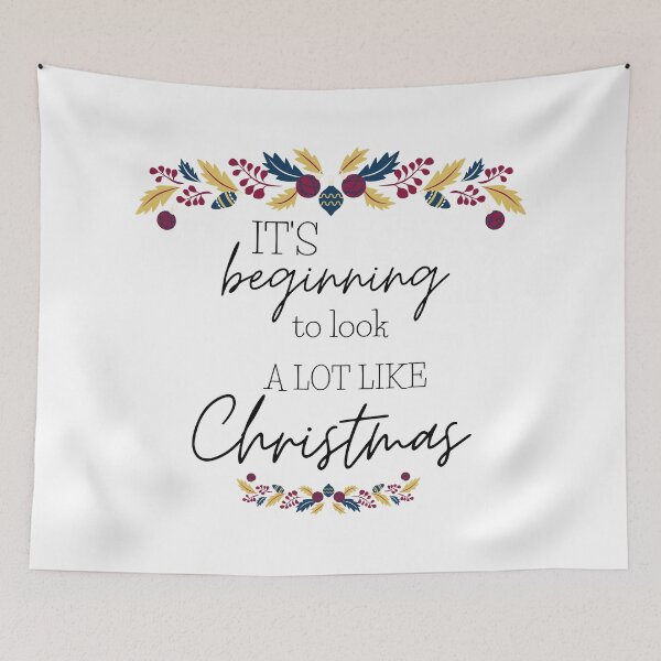 Item preview, It's Beginning To Look A Lot Like Christmas - MY FIRST CHRISTMAS designed and sold by GionaSophia.