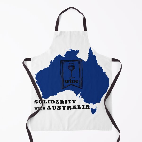 Item preview, SOLIDARITY WITH AUSTRALIA WINE AND SUPPORT OF FREEDOM AND HUMAN RIGHTS designed and sold by thebaronart.