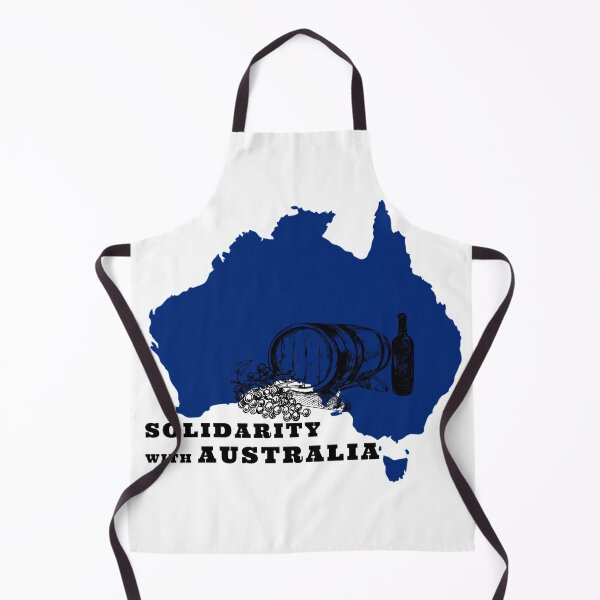 Item preview, SOLIDARITY WITH AUSTRALIA WINE AND SUPPORT OF FREEDOM AND HUMAN RIGHTS designed and sold by thebaronart.