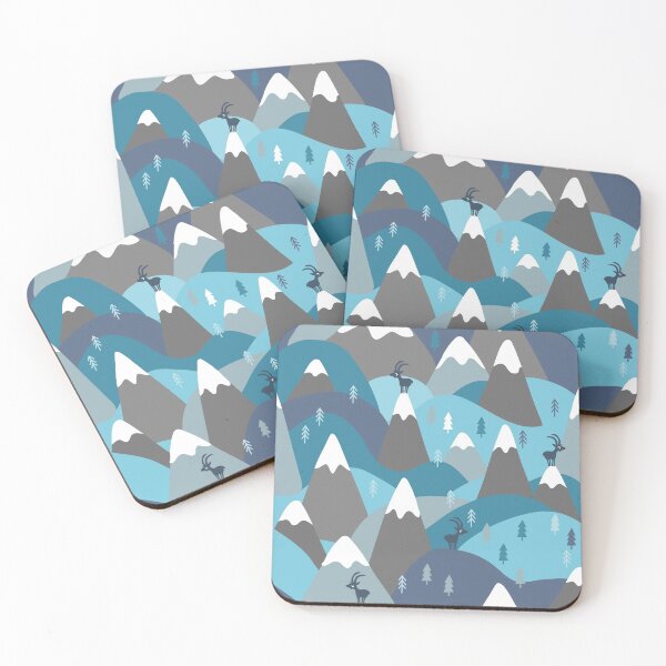 Item preview, Snowy Mountain Pattern designed and sold by katelein.