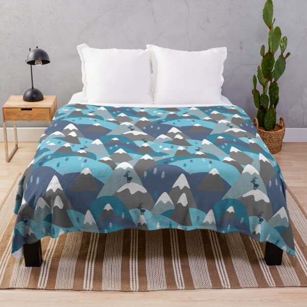 Artikelvorschau, Snowy Mountain Pattern entworfen und verkauft von katelein.