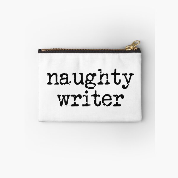 Item preview, naughty writer in black designed and sold by TeaRoseWriter.