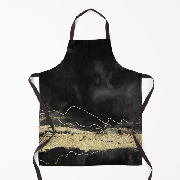 Item preview, Black gold watercolor texture luxury designed and sold by Akazox.