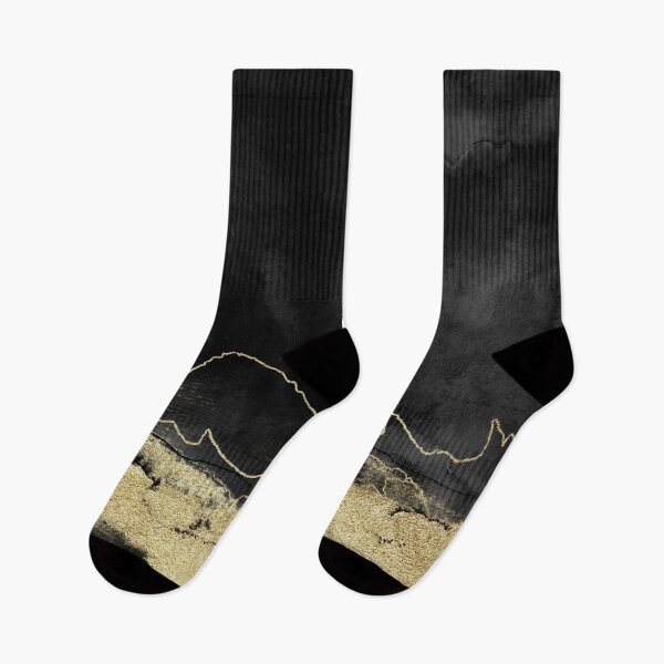 Item preview, Black gold watercolor texture luxury designed and sold by Akazox.