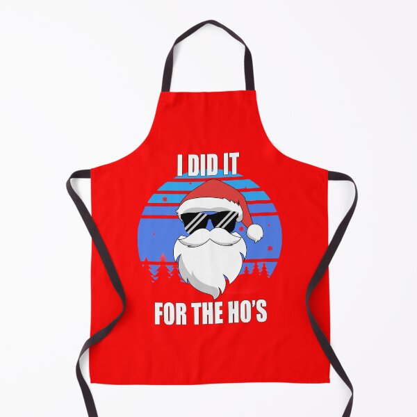 Item preview, I DID IT FOR THE HO'S - FUNNY CHRISTMAS Classic T-Shirt designed and sold by CarrieTDesigns.
