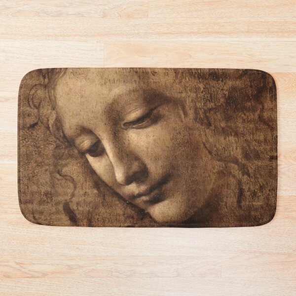 Item preview, Cabeza de mujer, de Leonardo da Vinci designed and sold by lamalee.