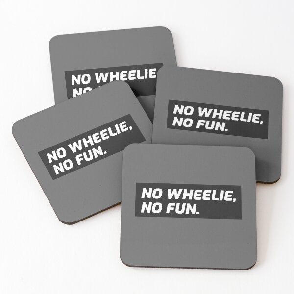 Item preview, No Wheelie, No Fun. Biker, Motorcycle, Supermoto designed and sold by FP-POD.
