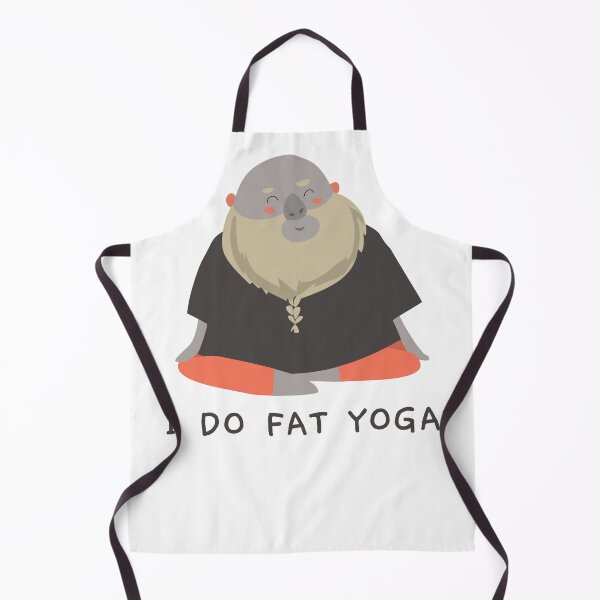Item preview, I DO FAT YOGA FUNNY YOGA designed and sold by 30-Merch.