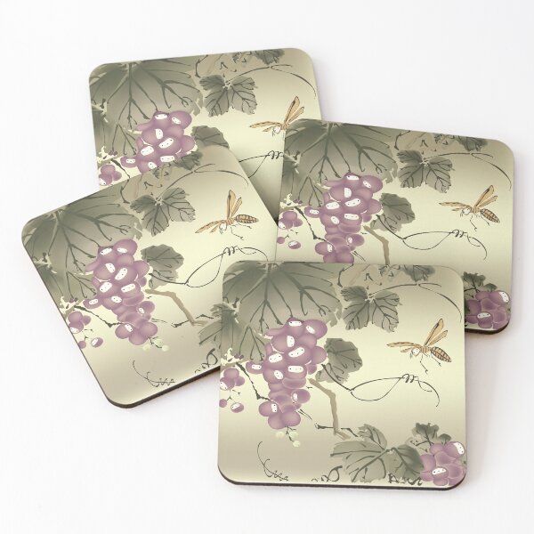 Item preview, Grapes of Wasp Japanese Woodcuts with a Twist designed and sold by e-ipolani.