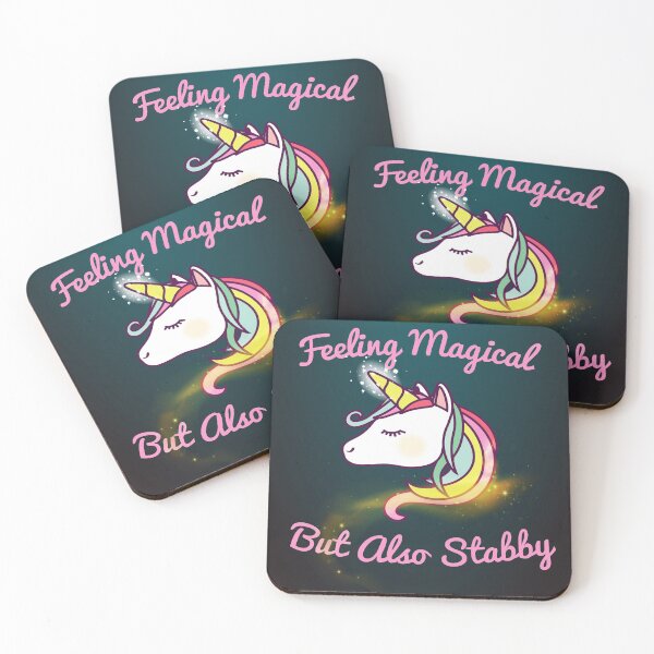 Item preview, Feeling Magical But Also Stabby t-shirts designed and sold by Shirtssprea.