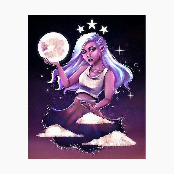 Item preview, Elven Moon Goddess designed and sold by blueinjuly.