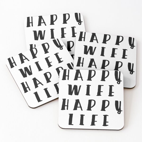 Item preview, Happy Wife Happy Life designed and sold by SciathDe.