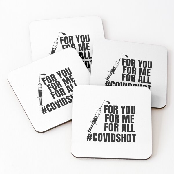 Item preview, For you, for me, for all #covidshot designed and sold by stelsanc.