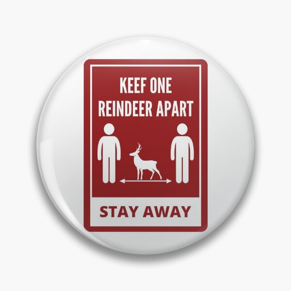Item preview, Keep One Reindeer Apart ; Funny Gift for Christmas Shirt designed and sold by Rizwandogar.
