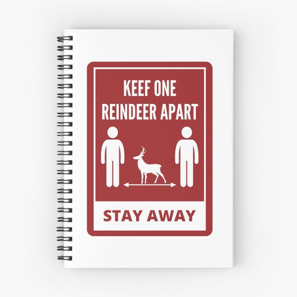 Item preview, Keep One Reindeer Apart ; Funny Gift for Christmas Shirt designed and sold by Rizwandogar.