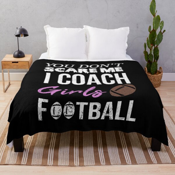 Item preview, You Don't Scare Me I Coach Girls Football Funny Quotes For All Coaches designed and sold by alipapi.