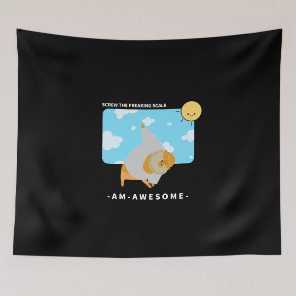 Item preview, Screw the freaking scale! I AM AWESOME  designed and sold by 30-Merch.
