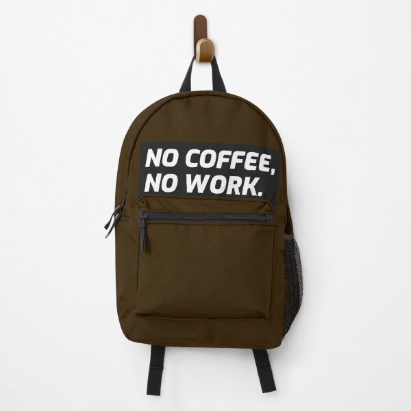 Item preview, No Coffee, No work designed and sold by FP-POD.